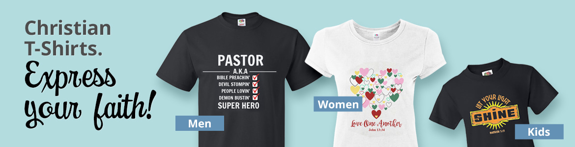 Christian T-shirts FREE SHIPPING!