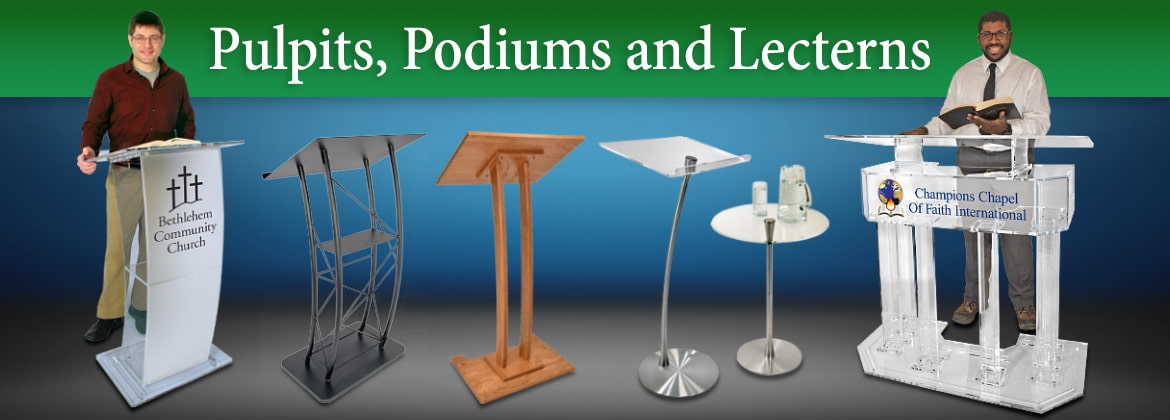 Podiums, Pulpits & Collection Boxes