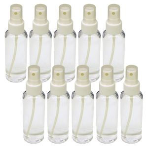 Empty 100 ML / 3.4oz Spray Bottle For Our Liquid or Gel Hand Sanitizer- Pack of  10