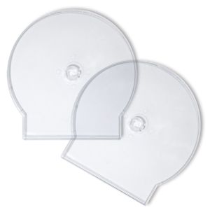 CD Clamshell Case  Pack of 100 - Superior Soft Poly - Clear