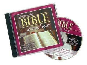 Listen to the Bible in One Hour - CD