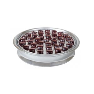 Stainless Steel Communion Tray -Silvertone