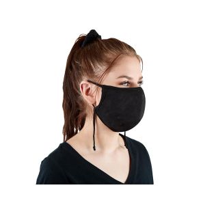 Embroidered Black Face Mask - A Perfect Blend of Protection and Elegance