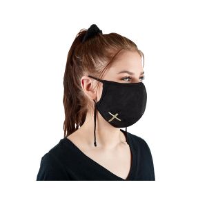 Embroidered Cross Face Mask - Merging Faith, Fashion, and Safety