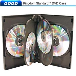 10-Disc Capacity Commercial DVD-CD Case - Black