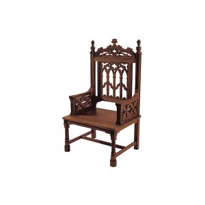 Celebrant Chair- Maple Hardwood Walnut Stain