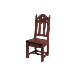 Side Chair- Maple Hardwood Walnut Stain