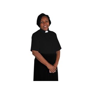 Women's Short Sleeve Clergy Shirt