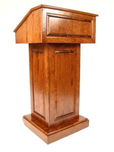 Full Size Wood Pulpit KLWC7