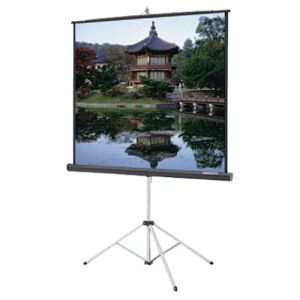 Matte White Portable Tripod 45 x 80 Screen