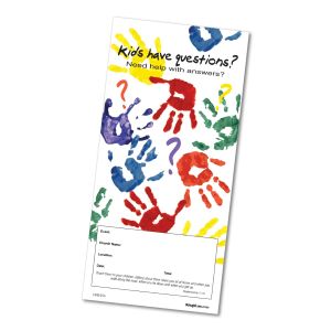 KIDS QUESTIONS DOOR HANGER INSERT