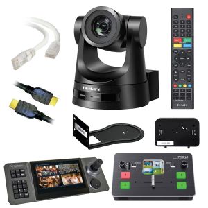 Kingdom HD 20x PTZ Livestreaming package 1 camera with K10TOUCH controller