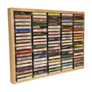 100 Capacity Wood Cassette Rack - A Practical and Durable  Solution for Your Cassette Collection