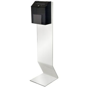 Acrylic Church Donation Box with Stand and Brochure Holder