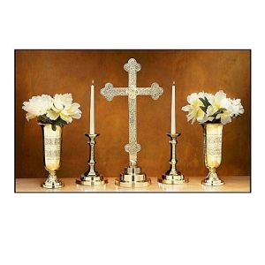 Filigree Altar Candleholders