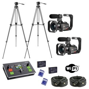 Dual 4K Camera Live Streaming & Switching Ultimate Package