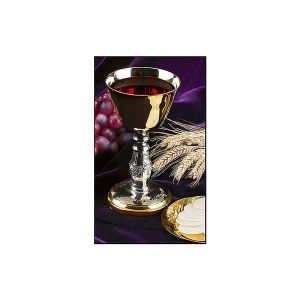 Dual Tone Chalice With Paten 5 Oz