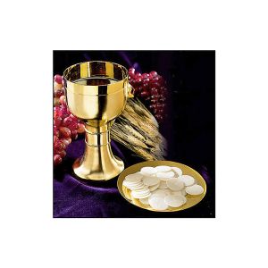 Matte Finish Chalice and Paten Set