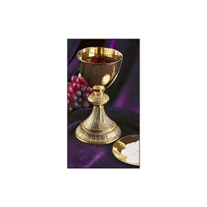 Dual Finish Chalice and Paten Set 