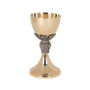 Chalice and Paten Set - Grape and Leaves