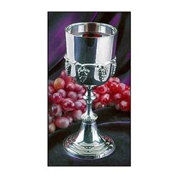 Communion Chalice With Grapes