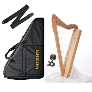 Kingdom Harp Kit Essentials with Cherry Harp