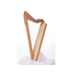 Kingdom Natural Wood 26 Bass String Harp - Maple