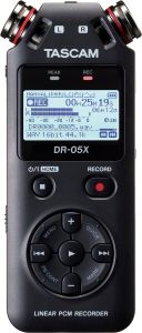 Tascam DR-05X Stereo Handheld Digital Audio Recorder & USB Interface