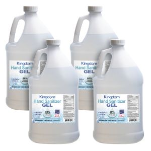 4 Gallons of Kingdom Hand Sanitizer Gel