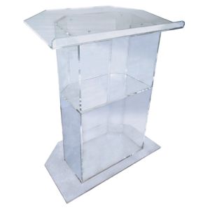 Majestic Clear Acrylic Lectern