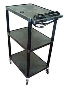 High Impact Plastic Overhead Projector Cart