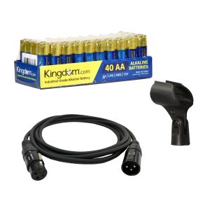 Kingdom Wireless Microphone Accessory Package