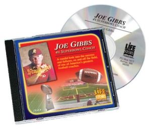 Life Stories Four Times Superbowl Coach - Joe Gibbs - CD