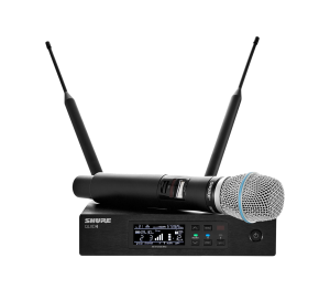 Shure QLXD24/B87A-H50 Digital Wireless Handheld Microphone System