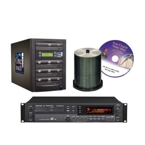 Tascam CD Recorder and 3 Bay Duplicator Package