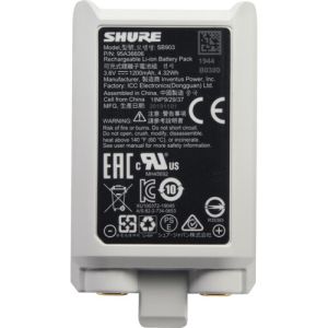 Shure SB903 Rechargeable Lithium-Ion Battery for SLX-D Transmitter: Ensuring Uninterrupted Power for Wireless Excellence