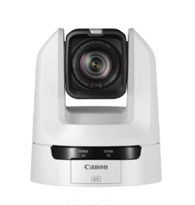 Canon CR-N300 4K NDI PTZ Camera with 20x Zoom (Titanium White)