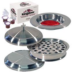 Stainless Steel Communion and Offering Set - 160