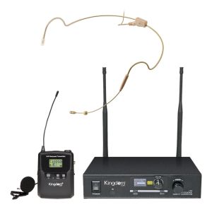 Kingdom Wireless Mic System with Lapel & Dual Headset Mic