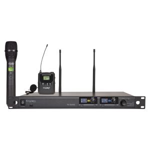 Kingdom 1 Handheld 1 Lapel Wireless Mic System