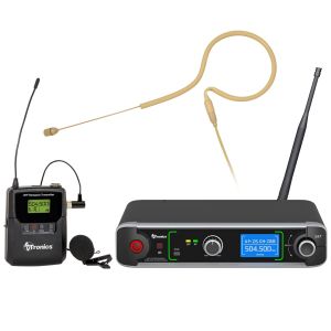 AVtronics 200 Channel Lapel Mic System with Omni-Directional Earworn Microphone