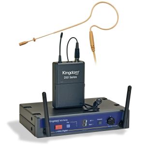 Kingdom Digital Lapel Mic System DG1 Series with Earworn Microphone