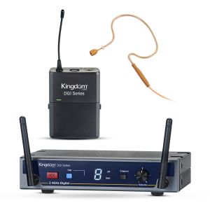 Professional Microphone System with Short Boom Earworn