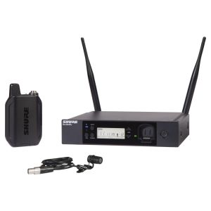 Shure Digital Wireless Rack System with WL93 Lavalier Microphone