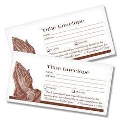 Tithing Envelopes