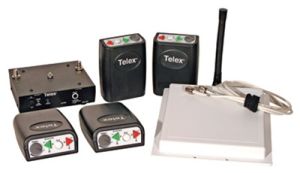 Telex Prof Wireless Communication System 4 members w/out headset