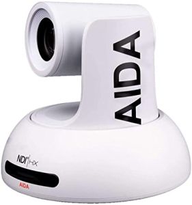 AIDA Broadcast/Conference NDI®|HX FHD NDI/IP/HDMI PTZ Camera 18X Zoom WHITE