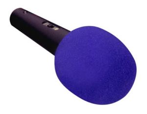 Microphone Windscreen - Blue