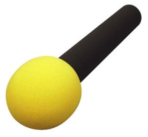 Microphone Windscreen - Yellow