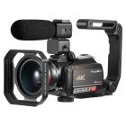 Kingdom Professional 4K Video Camera Package A with 12x Optical Zoom